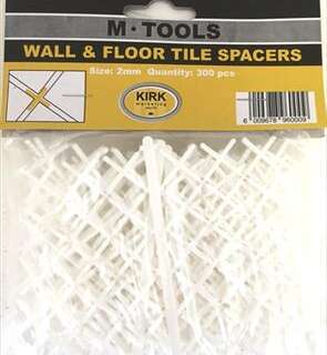 TILE SPACERS 2MM BOX 300