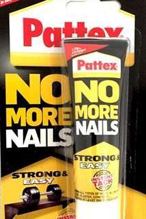 ADHESIVE NO MORE NAILS PATTEX M/PURP ADH TUBE 50GR
