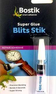 ADHESIVE SUPERGLUE BOSTIK 3GR BLITS STIK CYANO