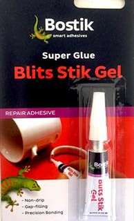ADHESIVE SUPERGEL BOSTIK 3GR BLITS STICK