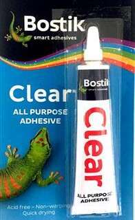 ADHESIVE CLEAR BOSTIK   25ML BLIST
