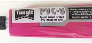 ADHESIVE PVC PIPE CEMENT TANGIT 100ML H/P