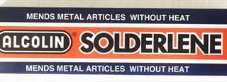 Adhesive Solderene Cold Solder Alcolin 15Gr