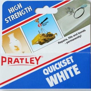 ADHESIVE EPOXY PRATLEY QUICKSET WHITE 36ML