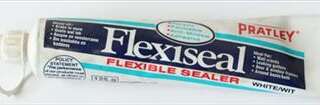 SEALANT FLEXISEAL PRATLEY 125GM TUBE CARDED WHITE