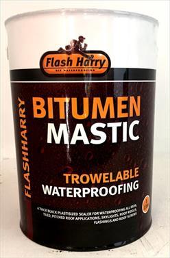 SEALER MASTIC BITUMEN FLASH HARRY 5LTR