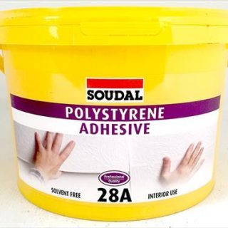 ADHESIVE POLYSTYRENE GLUE SOUDAL 5KG