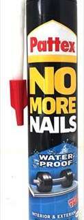 ADHESIVE NO MORE NAILS PATTEX EXTERIOR WATER RESIS 300ML