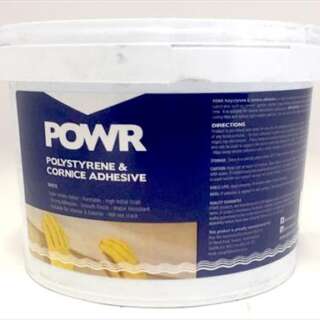 ADHESIVE POLYSTYRENE BUCKET 1KG POWR