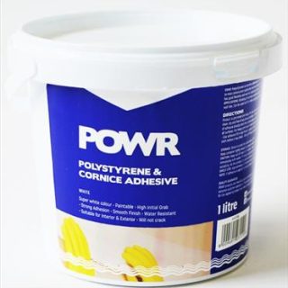 ADHESIVE POLYSTYRENE BUCKET 5KG POWR