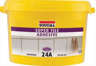 ADHESIVE TILE CERAMIC & WOOD SOUDAL 5KG