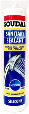 SEALANT SANITARY SEALANT SOUDAL 270ML 123565
