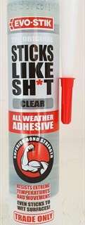 ADHESIVE BOSTIK STICKS LIKE SH*T WHITE 290ML