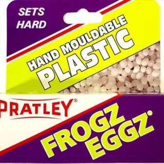 PRATLEY MOULDABLE PLASTIC FROGZ EGGS 50GR