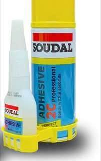 ADHESIVE MITRE (MDF) KIT 400ML SOUDAL