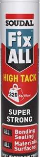 ADHESIVE FIX ALL HIGH TACK 290ML WHITE SOUDAL