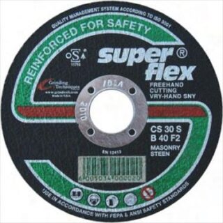ABRASIVE DISC CUTTING STONE S/FLEX 125MM*3MM*22.2MM