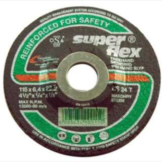 ABRASIVE DISC GRINDING STONE S/FLEX 115MM*6MM*22.2MM