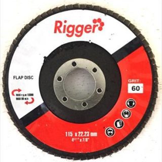ABRASIVE FLAP DISC DIY 115MMX 60# JAV-FDB