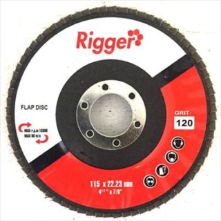 ABRASIVE FLAP DISC DIY 115MMX120# JAV-FDB