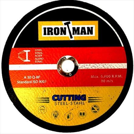 ABRASIVE DISC CUTTING STEEL 115X3.0X22.2 IRONMAN