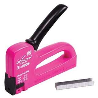 STAPLE GUN / UNITACKER 3-IN-1 ROSS PINK