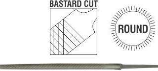 FILE AFILE ROUND BASTARD 200MM P/P