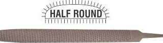 FILE AFILE RASP HALF ROUND 300MM BULK