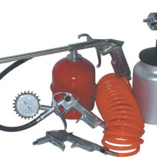 COMPRESSOR MATAIR KIT 2HP 24L +5PC S/GUN