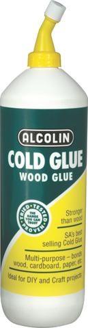 ALCOLIN GLUE WOOD COLD 1LITRE