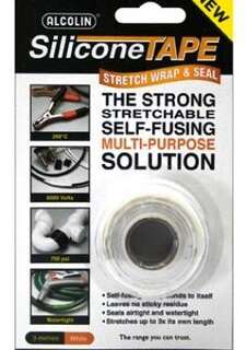 ALCOLIN SILICONE TAPE 3M WHITE 005-80