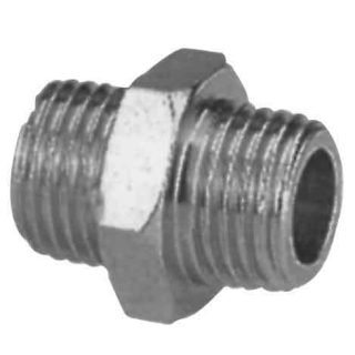 ANI NIPPLE DOUBLE  1/4X1/4``MALE 33/904