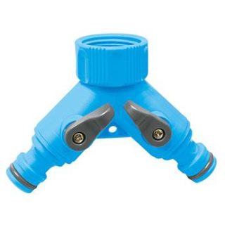 AQUA FITT DUAL OUTLET TAP CONNECTOR