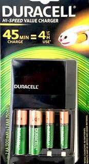 BATTERY DURACELL CHARGER VALUE +2AA+2AAA RECHARGE CEF27