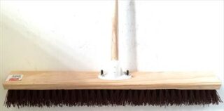 BROOM P/FORM STIFF PVC  600MM C/W HNDL RIGGER