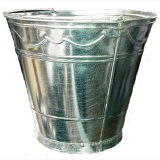 BUCKET GALVANISED HOUSEHOLD BUCKET 17LT