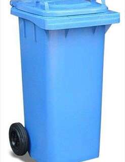 Refuse Bin 240Ltr-On Wheels-Blue (Min 5 Asst)