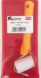PAINT ROLLER MINI SET C/W TRAY SPONGE  50MM FSET50