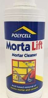 CEMENT REMOVER MORTALIFT 1LT POLYCELL