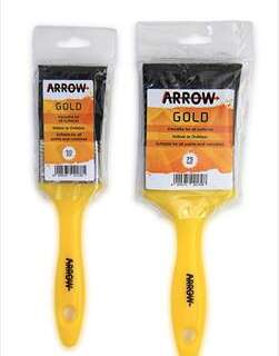 Paint Brush Gold  19Mm
