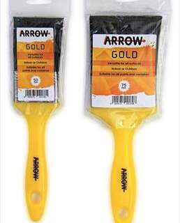 Paint Brush Gold 150Mm