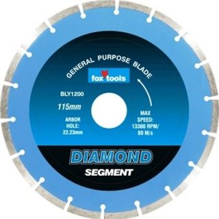 DIAMOND DISC FOX SEG 115MM CONCRETE PRO