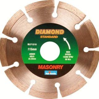 DIAMOND DISC FOX SEG 115MM MASONRYSTD EA