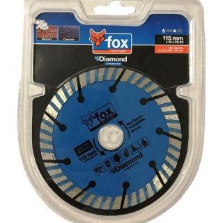 DIAMOND DISC FOX CURVED 115MM MASONRYSTD