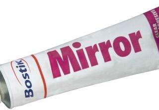 BOSTIK SILICONE MIRROR  90ML CLEAR