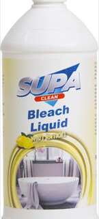 SUPA BLEACH LIQUID WITH LEMON 1LTR FBLE004