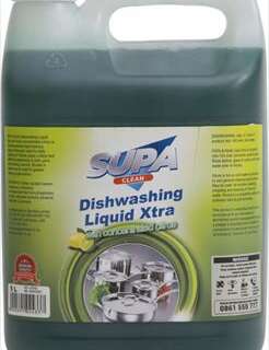 SUPA DISHWASHING LIQUID XTRA  5LTR FCHE036
