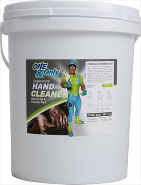 ONE & ONLY HAND CLEANER GRIT 20KG  FGRI001