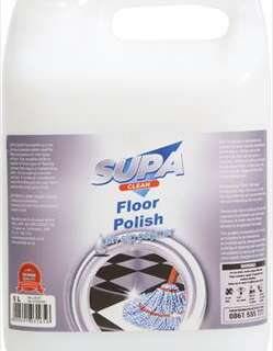 SUPA FLOOR POLISH 5LTR FFLO002