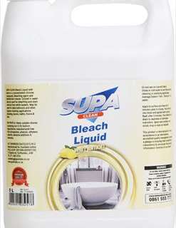 SUPA BLEACH LIQUID WITH LEMON 5LTR FBLE004